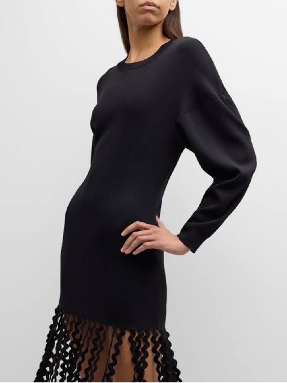 Simon Miller Wallis knit fringe Dress - Picture 4 of 6